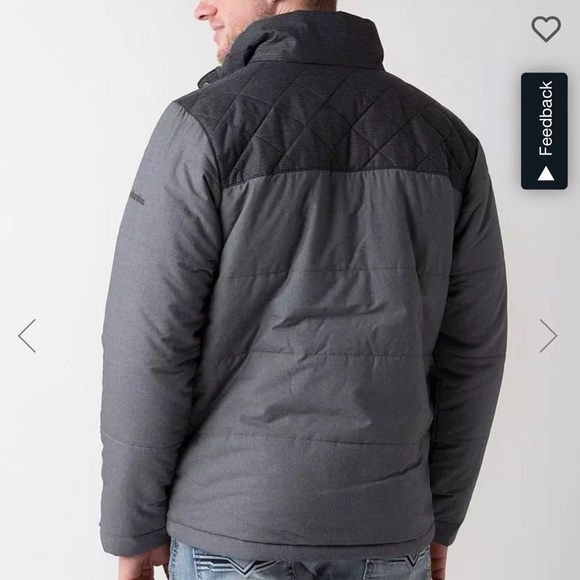 Columbia olive green quilted top ridge coat - Picture 11 of 12